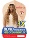 [VALUE PACK] Outre X-Pression Twisted Up Crochet Braid BOHO WET & WAVY VIBE OCEAN BRAID 24" 3X-10pcs