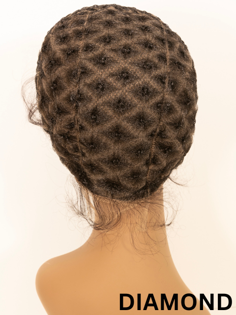 Janet Collection melt 100% Human Baby Hair Nuskin Air Lace Cap