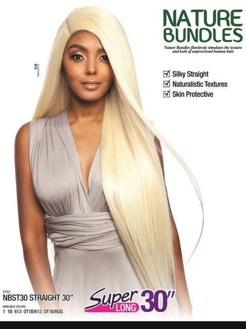 Mane Concept Nature Bundles STRAIGHT Weave 30 NBST30