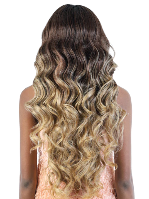 Motown Tress Premium Synthetic 13x6 Faux Skin HD Invisible Lace Wig - LS136.LOVE