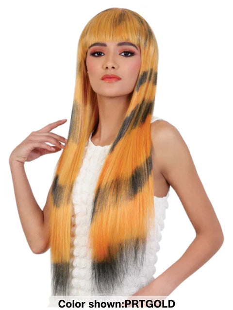 Motown Tress Premium Collection Day Glow Wig - CHEETAH30