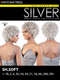 Motown Tress Human Hair Silver Gray Hair Collection Wig - SH.SOFT