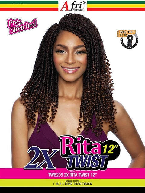 Mane Concept Afri Naptural 2X RITA TWIST Braid 12 TWB205