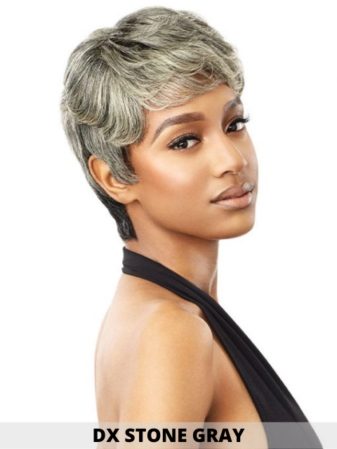 Outre Fab N Fly Color Queen Human Hair Full Wig - BEVERLY