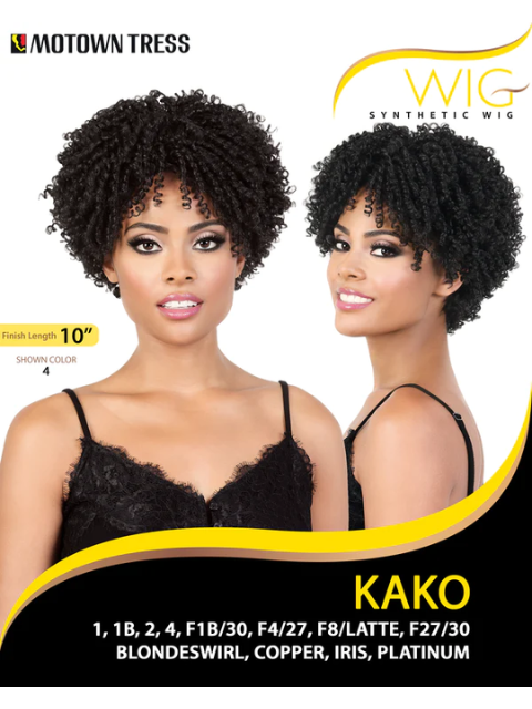 Motown Tress High Quality Synthetic Wig - KAKO