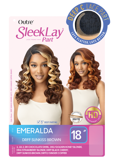 Outre SleekLay Part HD Lace Front Wig - EMERALDA