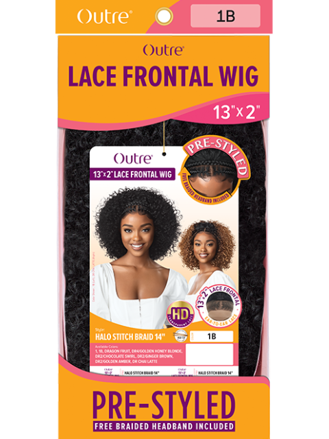 Outre Pre-Styled 13x2 HD Lace Frontal Wig - HALO STITCH 14