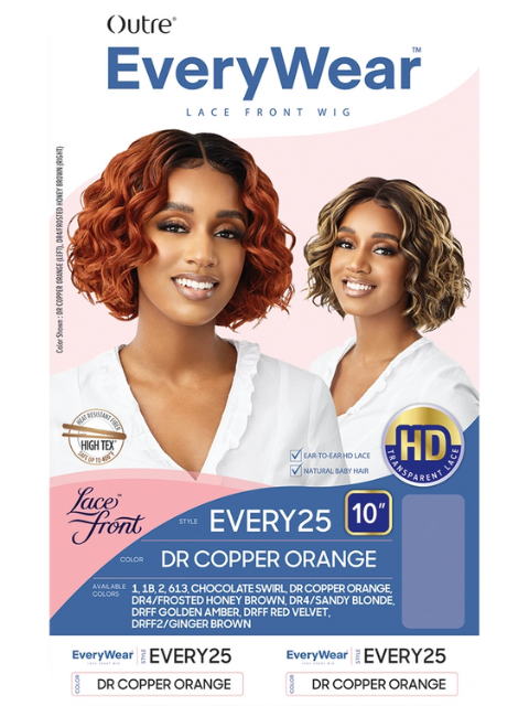 Outre Premium Synthetic EveryWear HD Swiss Lace Front Wig - EVERY 25
