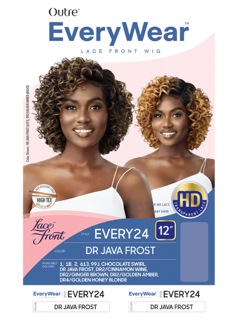 Outre Premium Synthetic EveryWear HD Swiss Lace Front Wig - EVERY 24