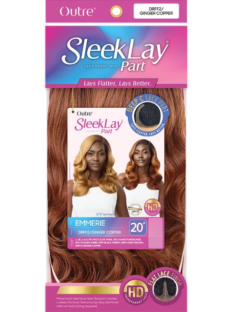 Outre SleekLay Part HD Lace Front Wig - EMMERIE