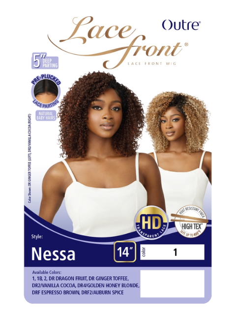Outre HD Transparent Lace Front Wig - NESSA