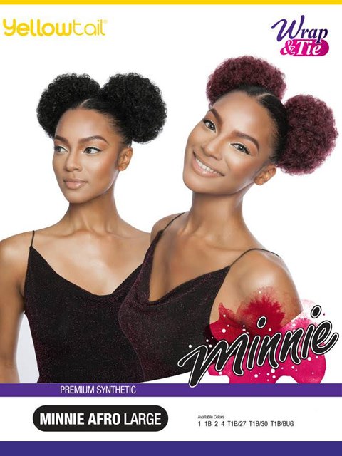 Mane Concept YellowTail Minnie Afro WNT LARGE PonyTail YTMAL