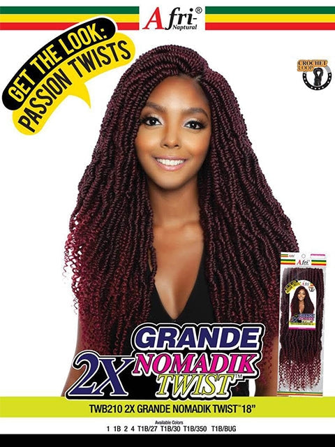 Mane Concept Afri Naptural 2X GRANDE NOMADIK TWIST Braid 18 TWB210