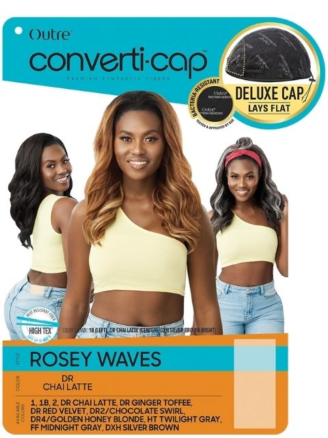 Outre Converti Cap Premium Synthetic Wig - ROSEY WAVES