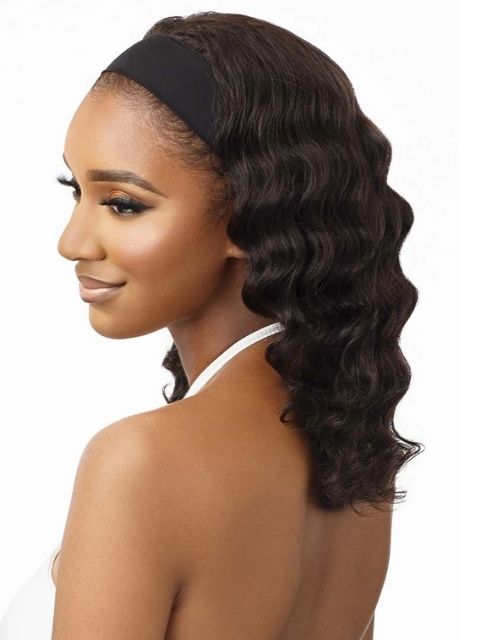 Outre Headband Human Hair Wig - HH BODY CURL 16"