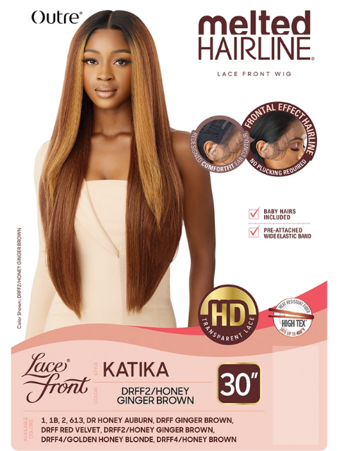Outre Melted Hairline Premium Synthetic Glueless HD Lace Front Wig - KATIKA