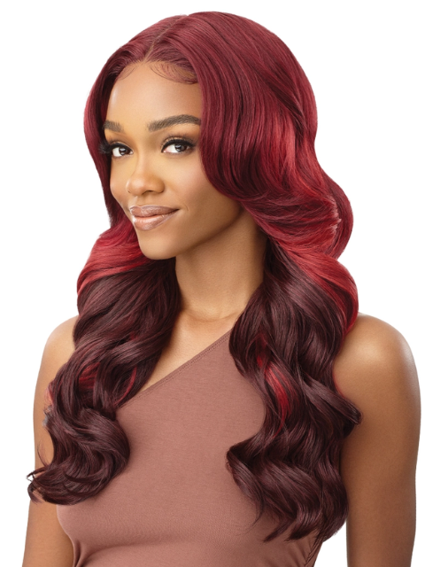 Outre Color Bomb Premium Synthetic Lace Front Wig - YAVANNA