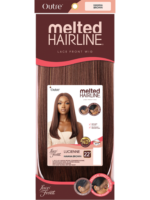 Outre Melted Hairline Premium Synthetic Glueless HD Lace Front Wig - LUCIENNE