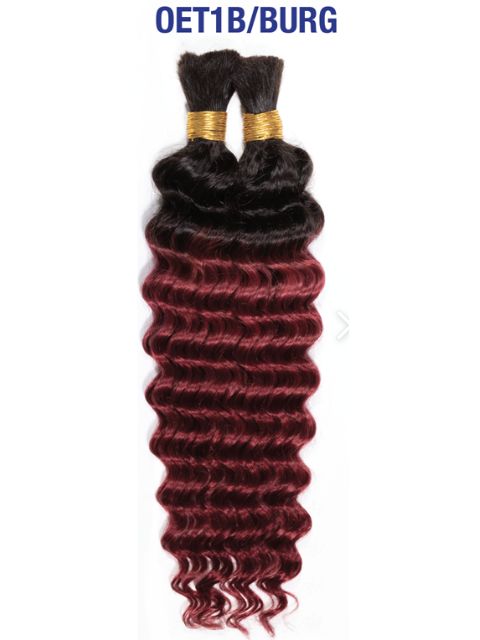 Janet Collection 100% Human Hair NEW DEEP BULK 18" Fancy Color
