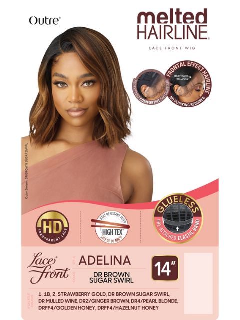 Outre Melted Hairline Premium Synthetic Glueless HD Lace Front Wig - ADELINA