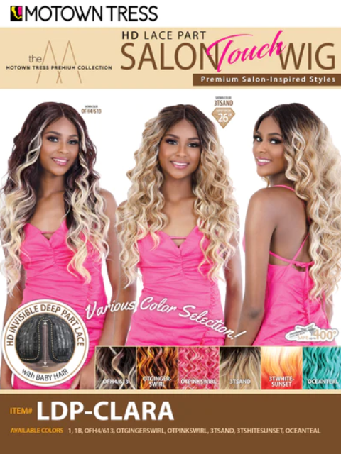 Motown Tress Salon Touch HD Lace Part Wig - LDP-CLARA