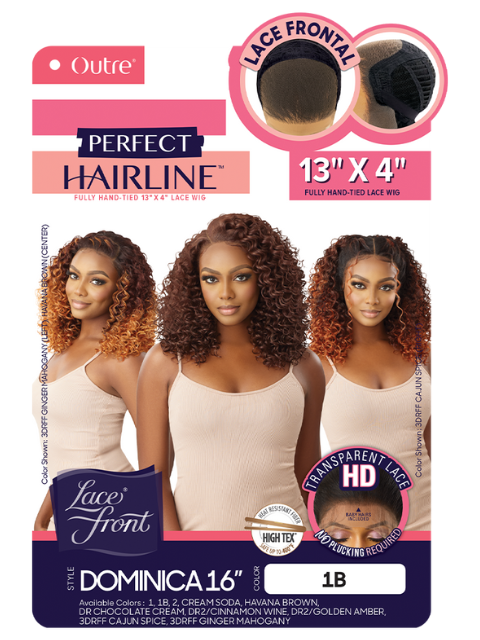 Outre Perfect Hairline 13x4 Glueless HD Lace Front Wig - DOMINICA 16"