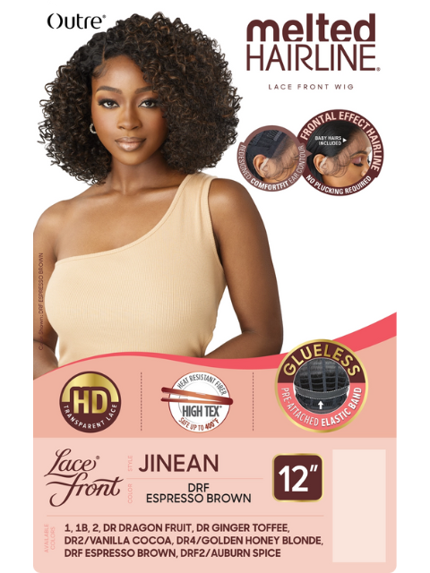 Outre Melted Hairline Premium Synthetic HD Lace Front Wig - JINEAN