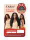 Outre 100% Human Hair Blend 5"x5" Glueless Lace Closure Wig - HHB-PERUVIAN WATER WAVE 24"
