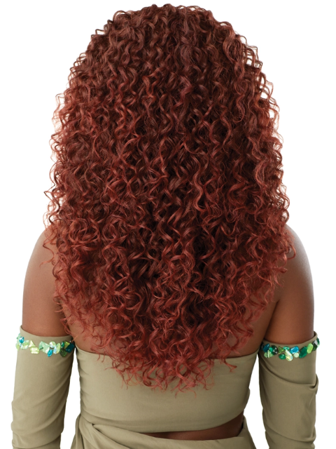 Outre 100% Human Hair Blend 6x5 Pre-Cut HD Lace Closure Wig - HHB-DOMINICAN CURLY 22