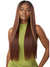 Outre 100% Human Hair Blend 6x5 Pre-Cut HD Lace Closure Wig - HHB-SLEEK YAKI 30