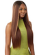 Outre 100% Human Hair Blend 6x5 Pre-Cut HD Lace Closure Wig - HHB-SLEEK YAKI 30