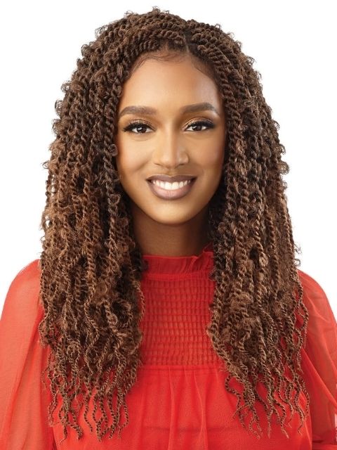 [VALUE PACK]  Outre X-Pression Twisted Up BUTTERFLY JUNGLE SENEGAL TWIST 18" 10packs