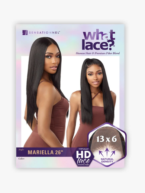 Sensationnel WHAT LACE? Premium Synthetic 13x6 HD Swiss Lace Wig - MARIELLA 26