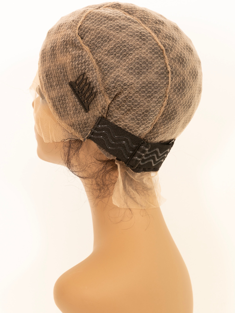 Janet Collection melt 100% Human Baby Hair Nuskin Air Lace Cap