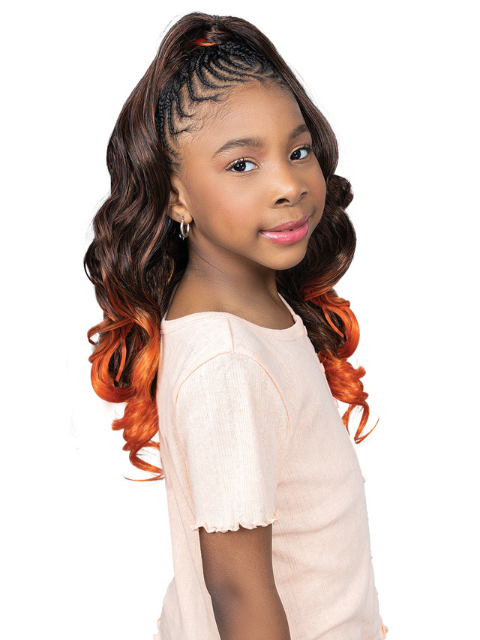 Janet Collection Nala Tress TEENY 3X PRE-STRETCHED FRENCH CURL Braid 32"