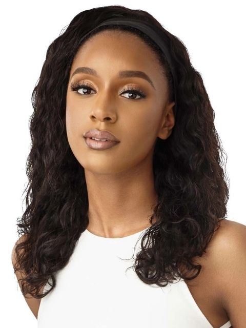 Outre Headband Human Hair Wig - HH NATURAL WAVE 18"