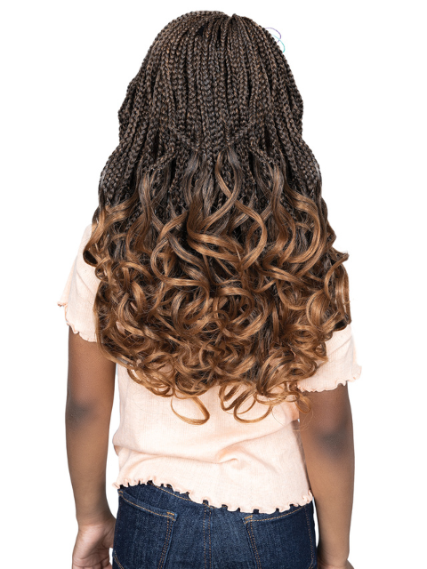 Janet Collection Nala Tress TEENY 3X PRE-STRETCHED FRENCH CURL Braid 32"