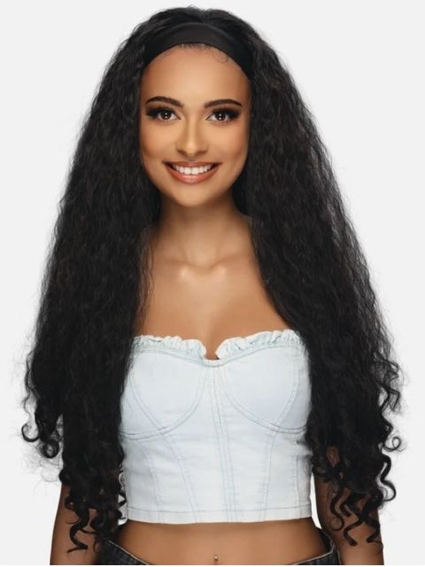 Amore Mio Hair Collection Signature Texture Headband Full Wig -AMB-111