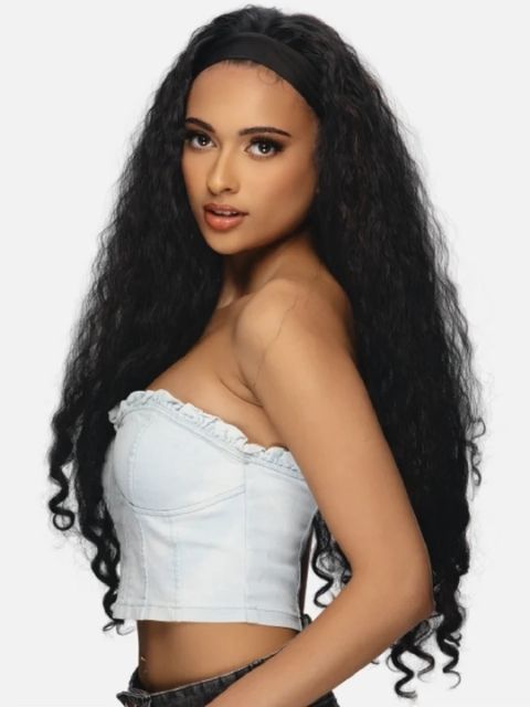 Amore Mio Hair Collection Signature Texture Headband Full Wig -AMB-111