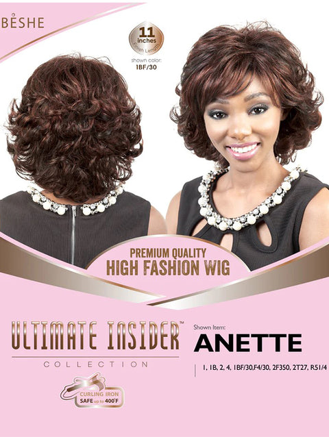 Beshe Ultimate Insider Collection Synthetic Wig - ANETTE