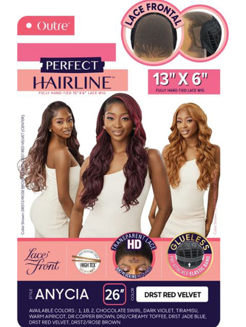Outre Perfect Hairline Fully Hand-Tied 13X6 Glueless HD Lace Front Wig  - ANYCIA