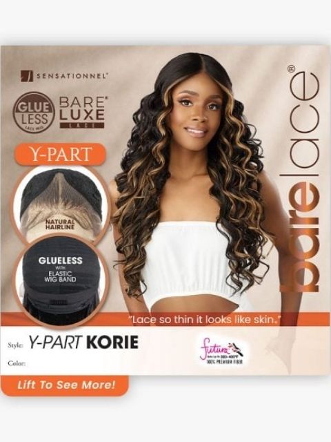Sensationnel Bare Lace Y-Part Glueless  Y-PART KORIE Lace Wig