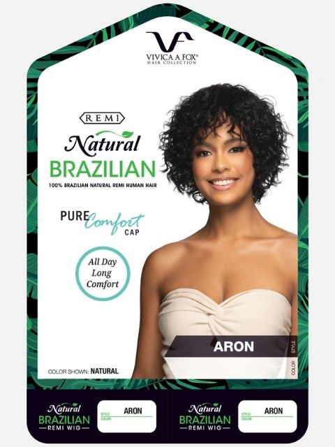 Vivica A Fox 100% Human Hair Pure Comfort Cap Wig - ARON