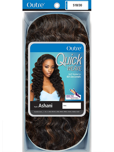 Outre Quick Weave Half Wig - ASHANI