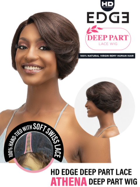 Femi Collection HD Edge Deep Part Lace Wig- ATHENA
