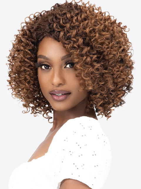 SALE! Janet Collection Natural Curly Aubrey Wig