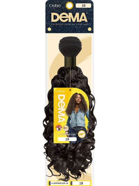 Outre DEMA Advance Premium Fiber Mix A+ Weaves BURMESE CURL"