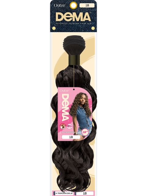 Outre DEMA Advance Premium Fiber Mix A+ Weaves TROPICANA CURL"