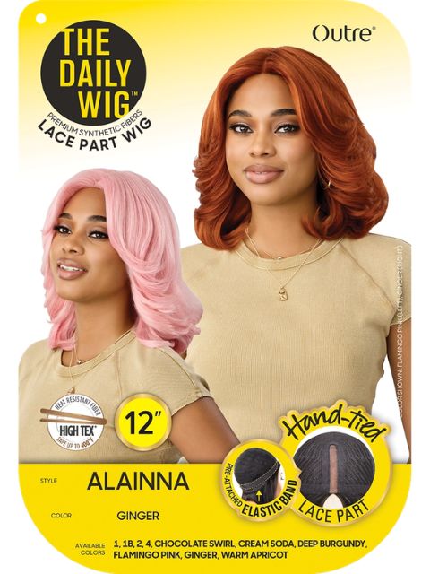 Outre The Daily Wig Hand-Tied ALAINNA" Lace Part Wig