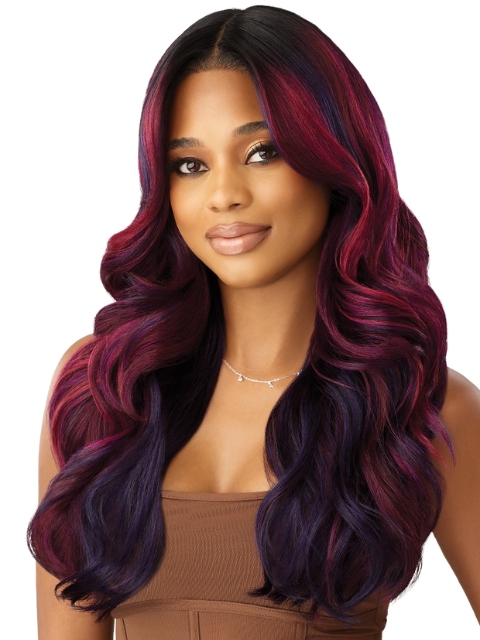 Outre Melted Hairline Premium Synthetic Glueless ALVINA  HD Lace Front Wig
